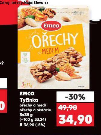 Kaufland Emco tyčinka nabídka
