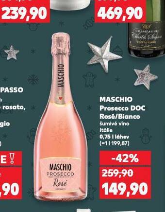 Kaufland Maschio prosecco nabídka