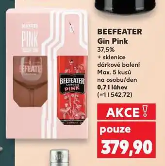 Kaufland Beefeater gin nabídka