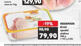 Kaufland Krůtí spodní stehno nabídka