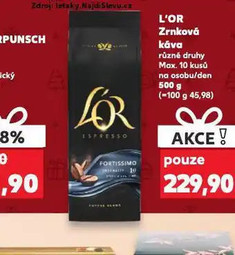 Kaufland Káva l'or nabídka
