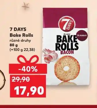 7 days bake rolls