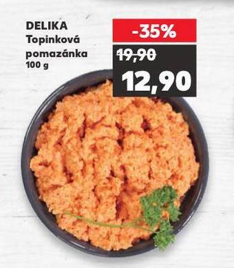 Kaufland Topinková pomazánka nabídka