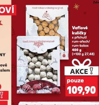 Kaufland Vaflové kuličky nabídka