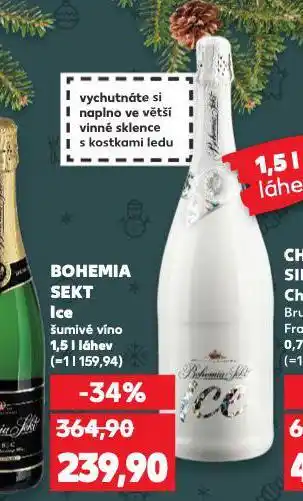 Kaufland Bohemia sekt ice nabídka