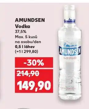 Kaufland Amundsen vodka nabídka