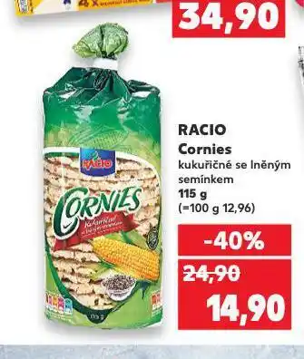 Kaufland Racio cornies nabídka