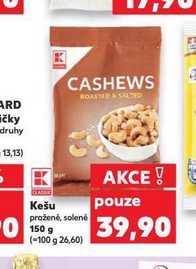 Kaufland Kešu nabídka