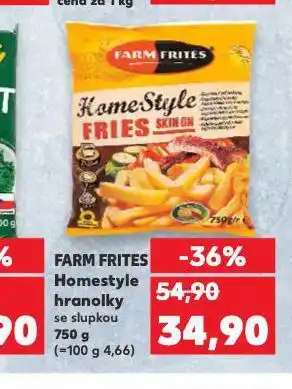 Kaufland Farm frites homestyle hranolky nabídka