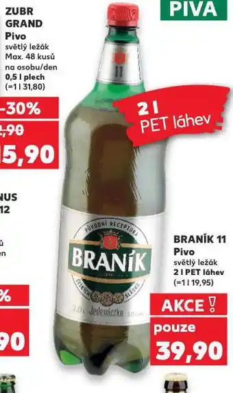 Kaufland Pivo braník nabídka