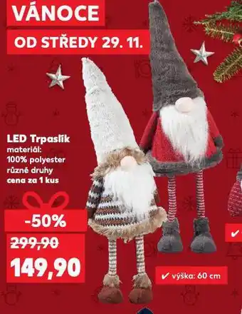 Kaufland Led trpaslík nabídka