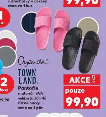 Kaufland Pantofle nabídka