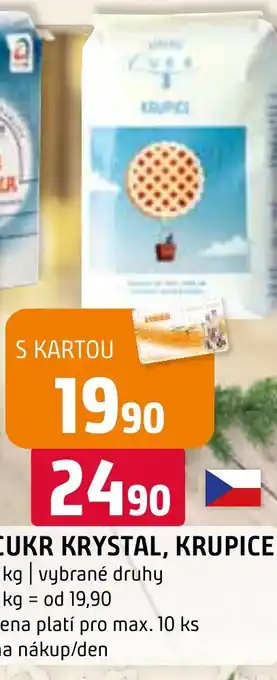 Terno CUKR KRYSTAL, KRUPICE nabídka