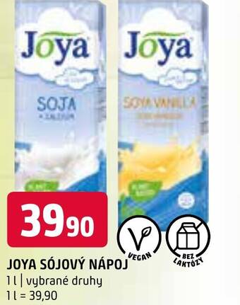 Terno JOYA SÓJOVÝ NÁPOJ 1L nabídka