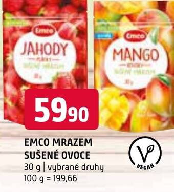 Terno EMCO MRAZEM SUŠENÉ OVOCE nabídka