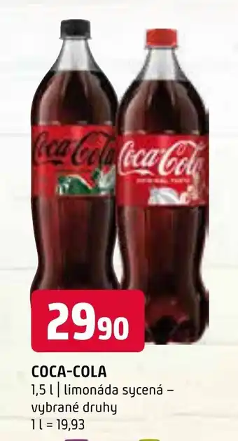 Terno COCA-COLA 1.5L nabídka
