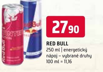 Terno RED BULL 250 ml nabídka