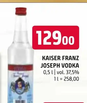 Terno KAISER FRANZ JOSEPH VODKA 0,5L nabídka