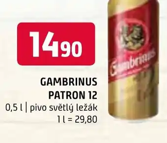 Terno GAMBRINUS PATRON 12 nabídka