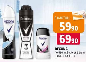 Terno REXONA nabídka