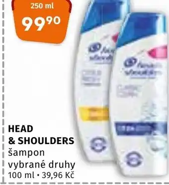 Terno HEAD & SHOULDERS nabídka