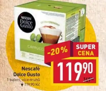 Billa Nescafé Dolce Gusto nabídka