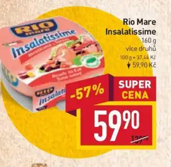 Billa Rio Mare Insalatissime nabídka