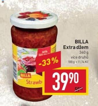 Billa BILLA Extra džem nabídka