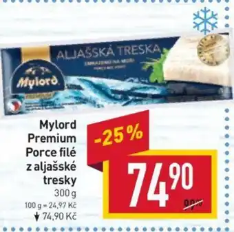 Billa Mylord Premium Porce filé z aljašské tresky nabídka