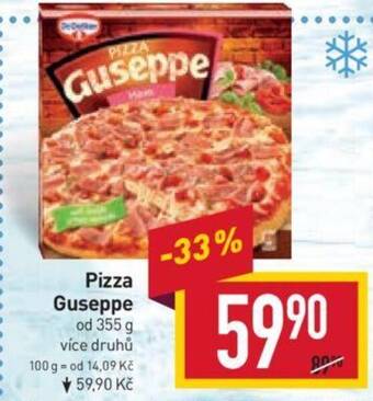 Billa Pizza Guseppe nabídka