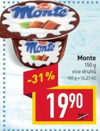 Billa Monte nabídka