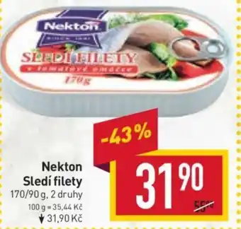 Billa Nekton Sledi filety nabídka