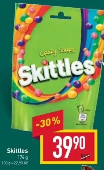 Billa Skittles nabídka