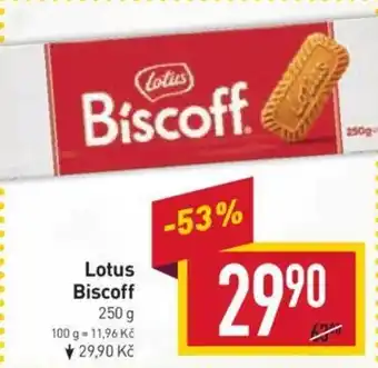 Billa Lotus Biscoff nabídka