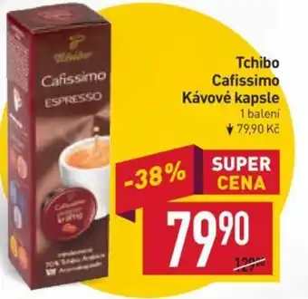 Billa Tchibo Cafissimo Kávové kapsle nabídka