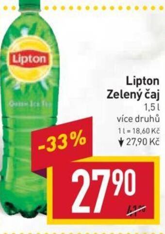 Billa Lipton Zelený čaj 1,5L nabídka