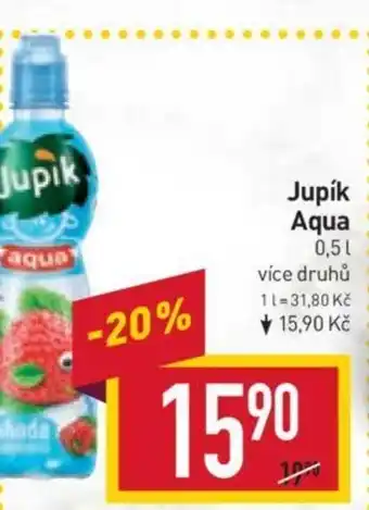 Billa Jupík Aqua 0,5L nabídka
