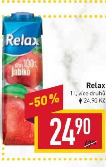 Billa Relax 1L nabídka