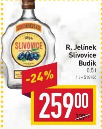Billa R. Jelínek Slivovice Budík 0,5L nabídka