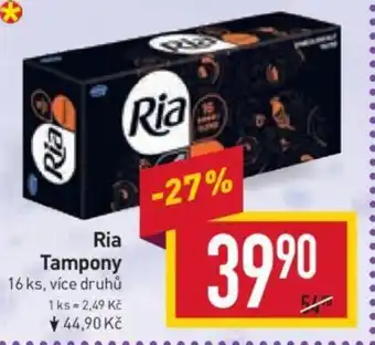 Billa Ria Tampony nabídka
