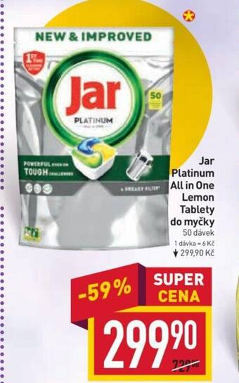 Billa Jar Platinum All in One Lemon Tablety do myčky nabídka