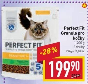 Billa Perfect Fit Granule pro kočky nabídka
