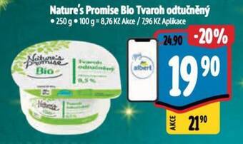 Albert Nature's Promise Bio Tvaroh odtučněný nabídka