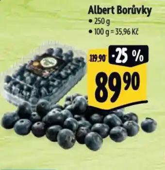 Albert Albert Borůvky 250 g nabídka