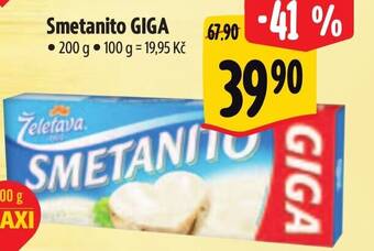 Albert Smetanito GIGA 200 g nabídka