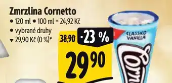 Albert Zmrzlina Cornetto nabídka