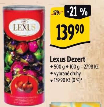 Albert Lexus Dezert 500 g nabídka