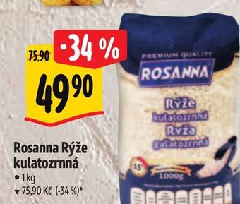 Albert Rosanna Rýže kulatozrnná nabídka