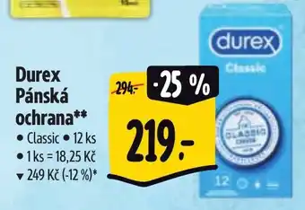 Albert Durex Pánská ochrana nabídka