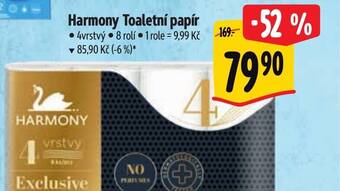 Albert Harmony Toaletní papír nabídka